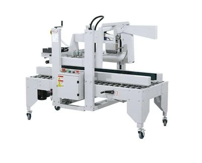 Machine automatique de rubanage de cartons