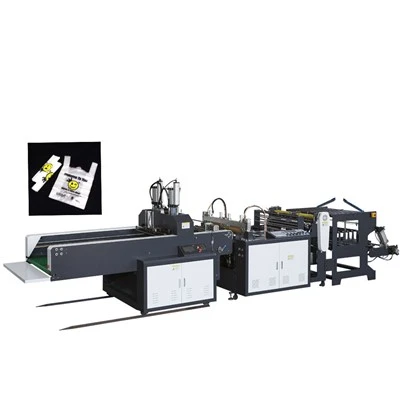 Machine de fabrication de sacs de transport en plastique